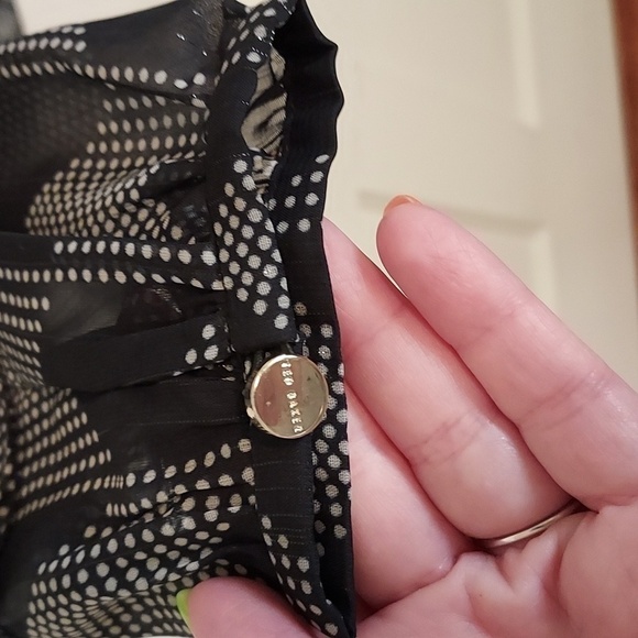 Ted Baker Mowenna Ruffle Sleeve Top - Picture 11 of 12